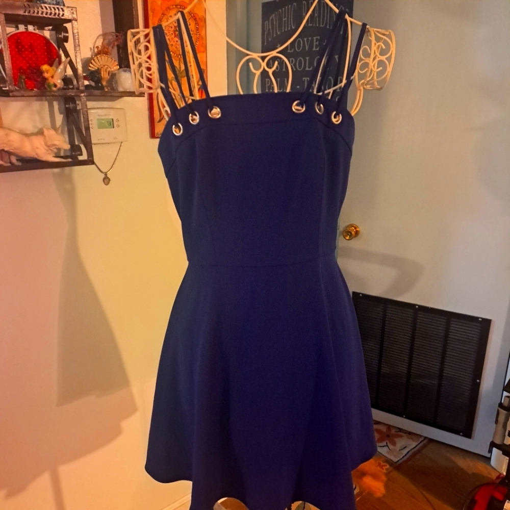 Amanda Uprichard Blue Dress